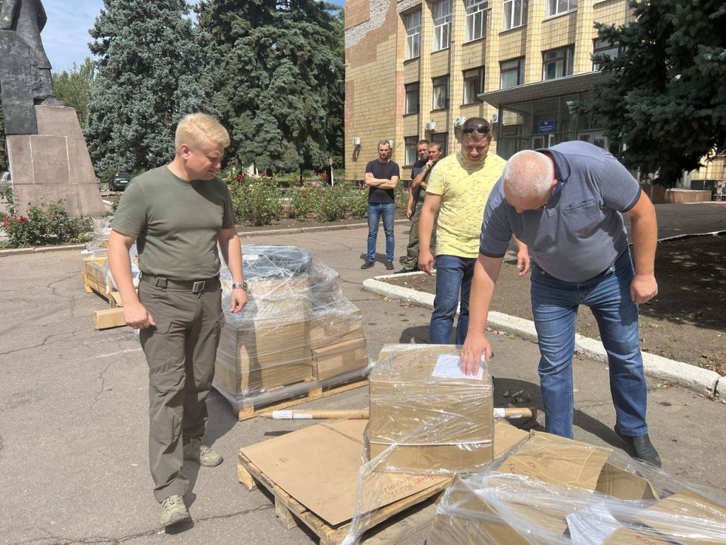 Московская область оказала помощь в поставке запчастей и комплектующих Тельмановскому и Новоазовскому районам 1