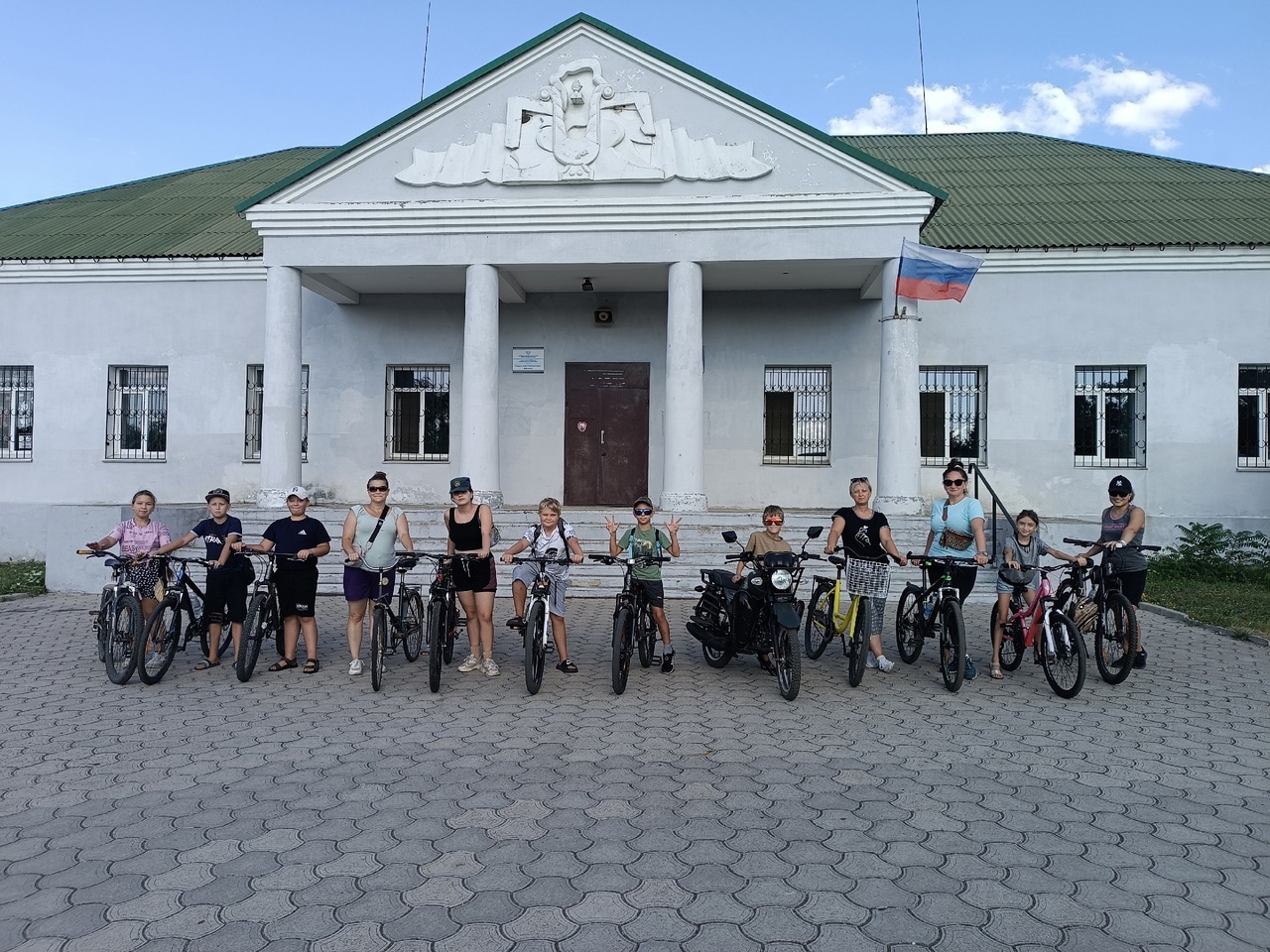 В рамках проекта Российское село состоялся велопробег